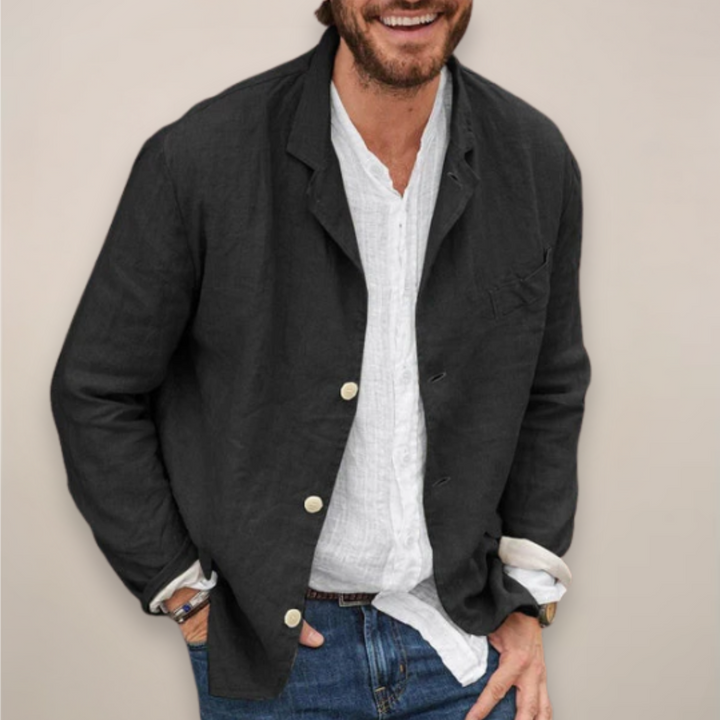 Ethan | Lightweight Casual Linen Blazer for Men 3