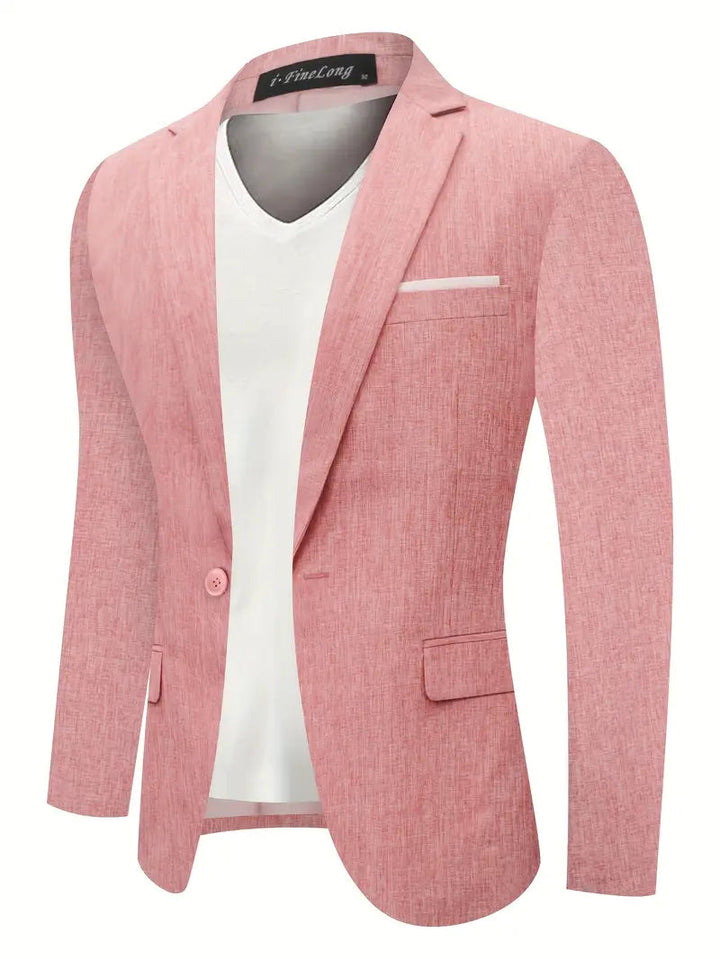 Ethan | Lightweight Stylish Linen Blazer for Men 0
