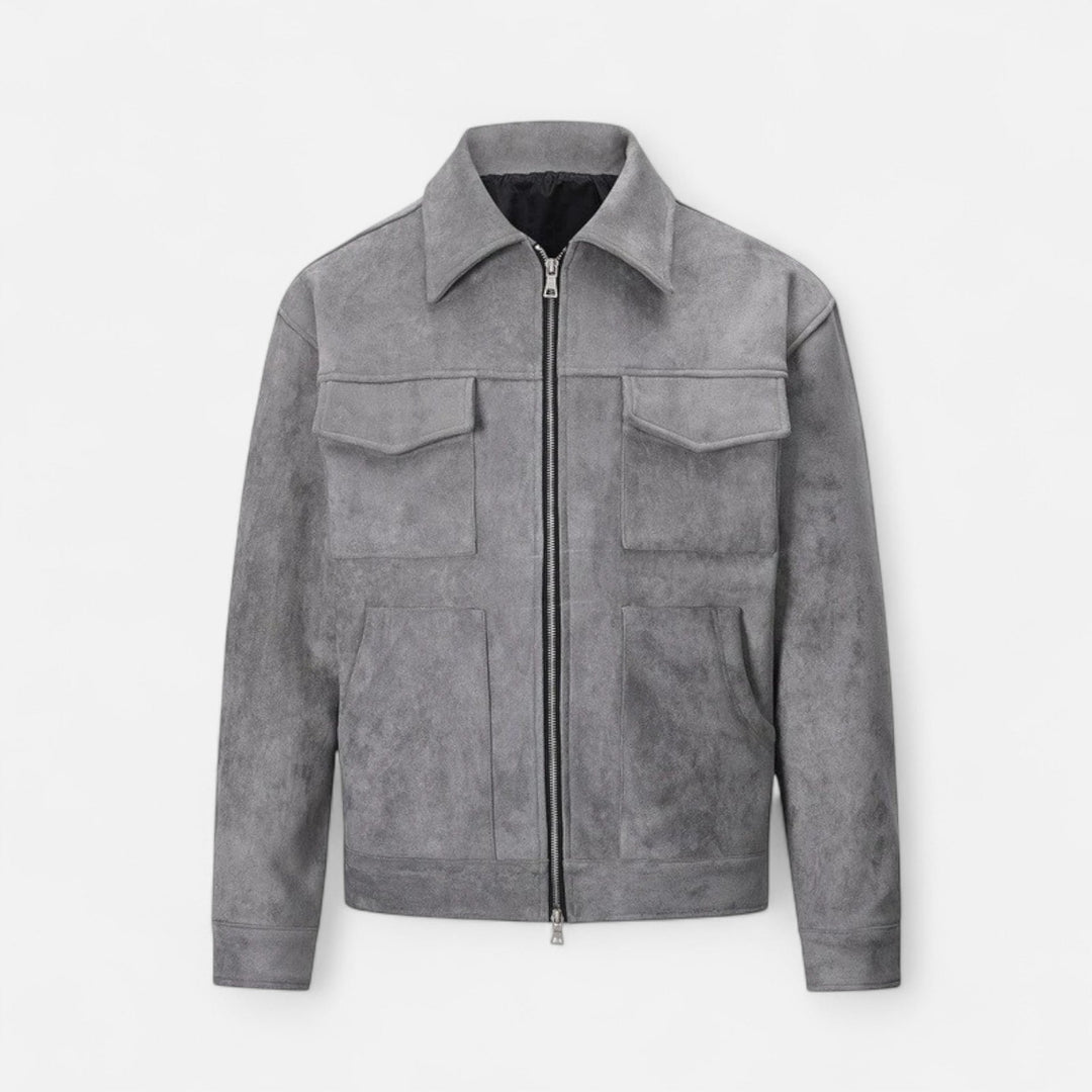 Ethan | Modern Relaxed-Fit Zip Jacket 0