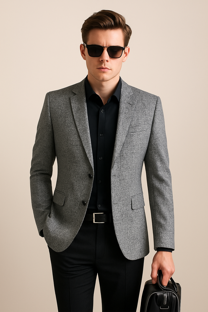 Ethan | Modern Slim Fit Men's Blazer Jacket for Spring and Summer Casual Wear 0
