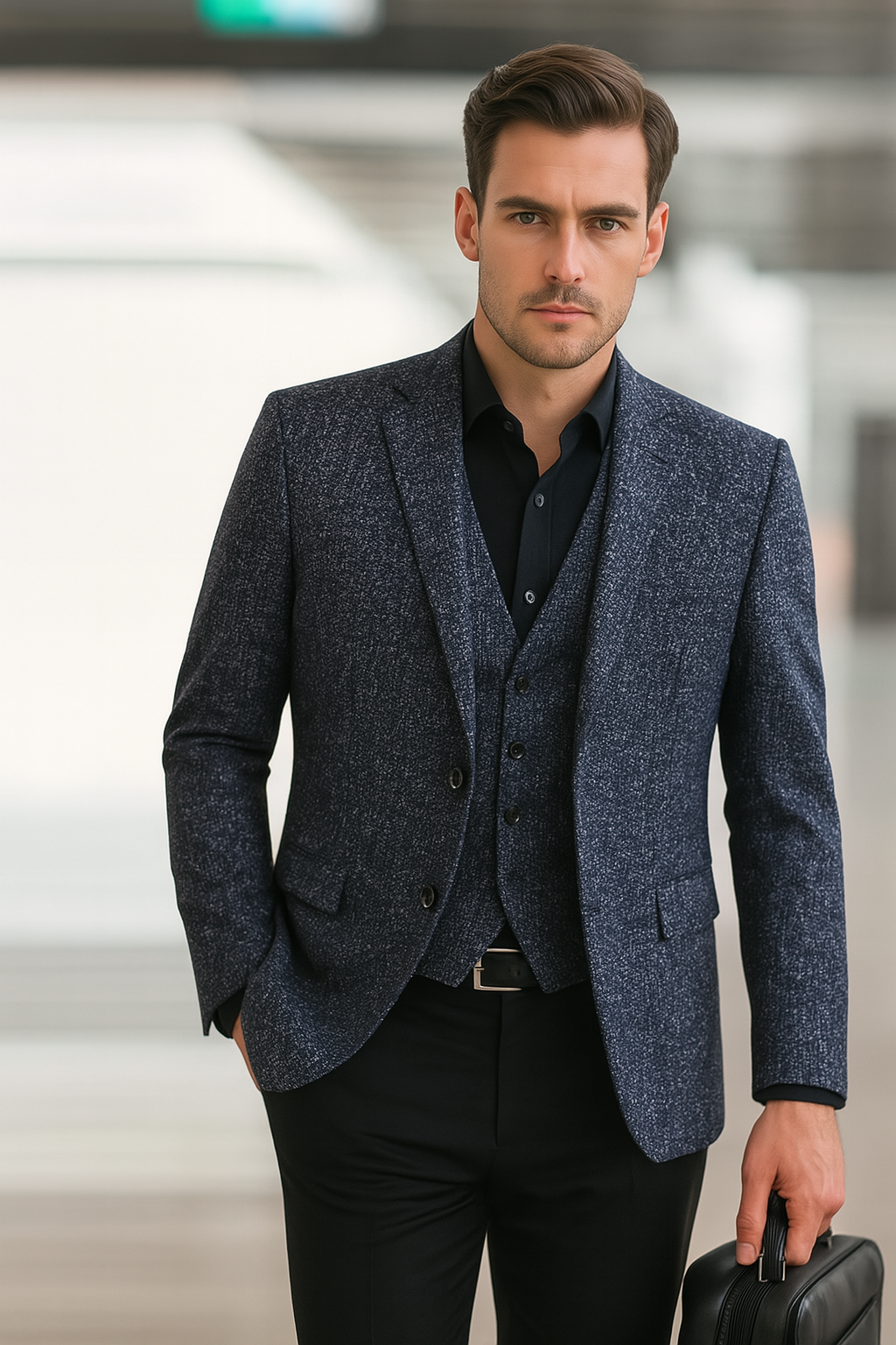 Ethan | Modern Slim Fit Men's Blazer Jacket for Spring and Summer Casual Wear 1