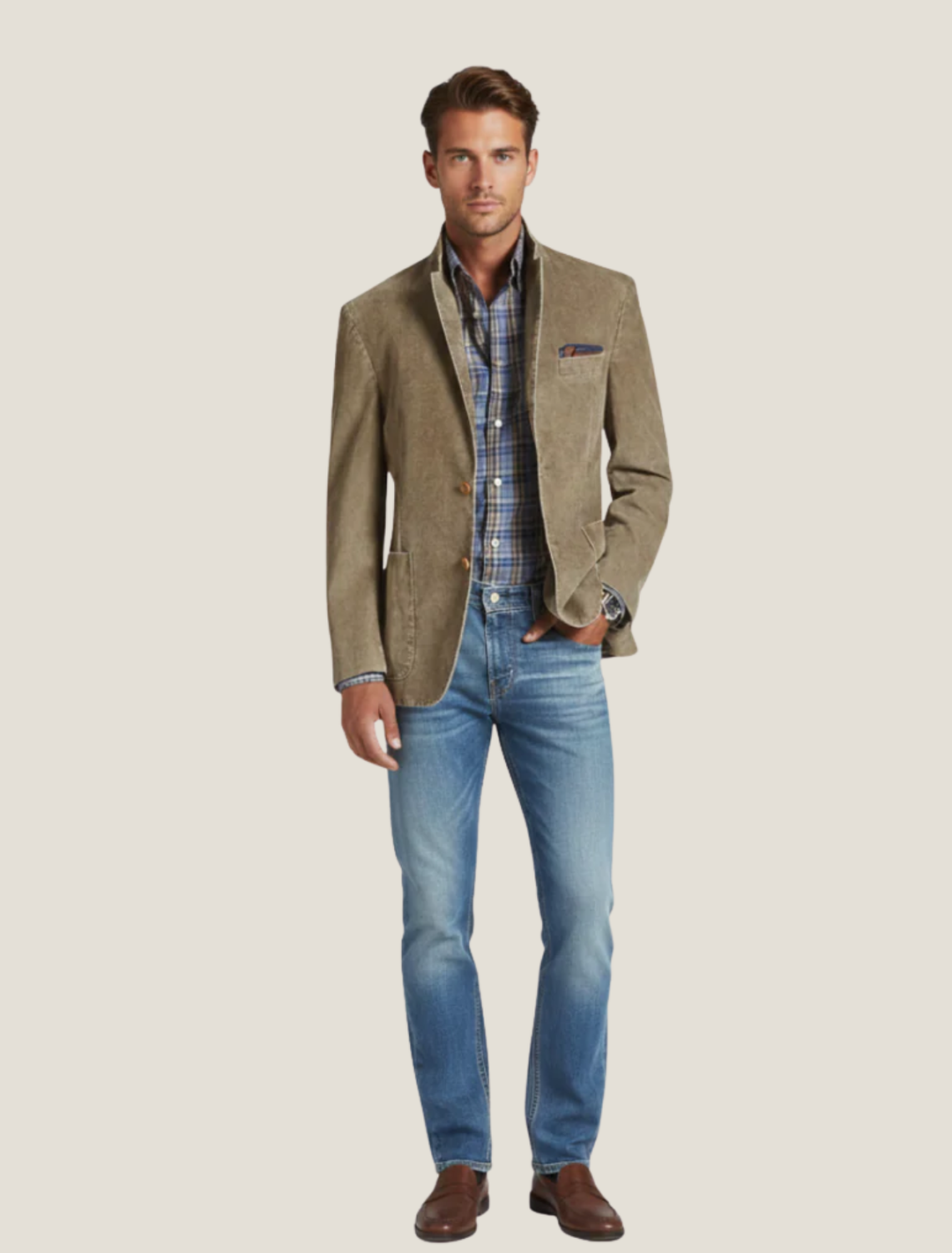 Ethan | Modern Slim Fit Tailored Blazer 0
