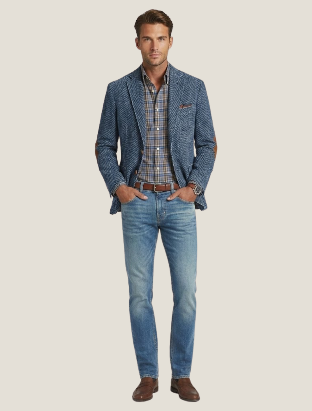 Ethan | Modern Slim Fit Tailored Blazer 4
