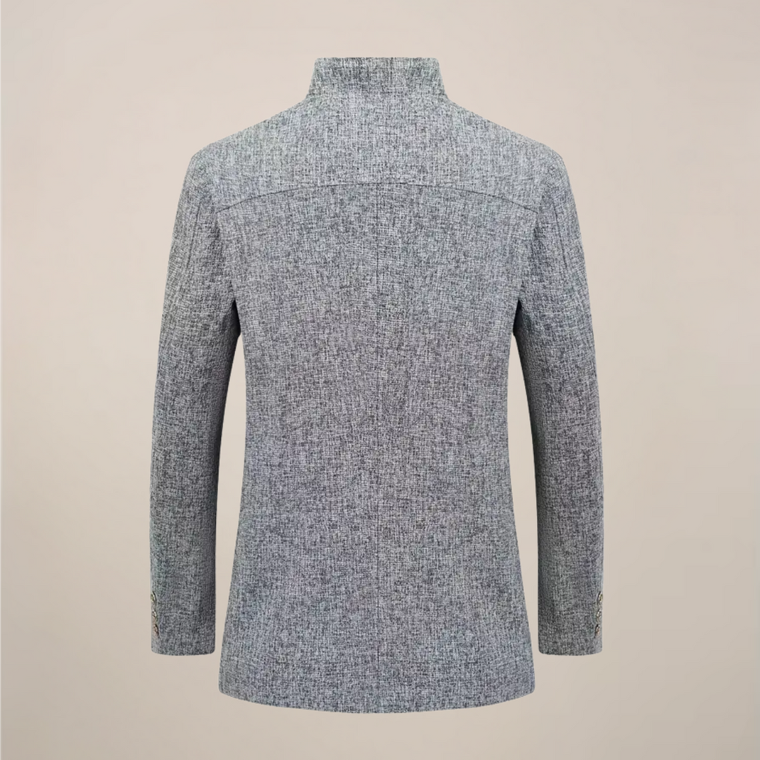 Ethan | Modern Tailored Stand Collar Men's Jacket 1