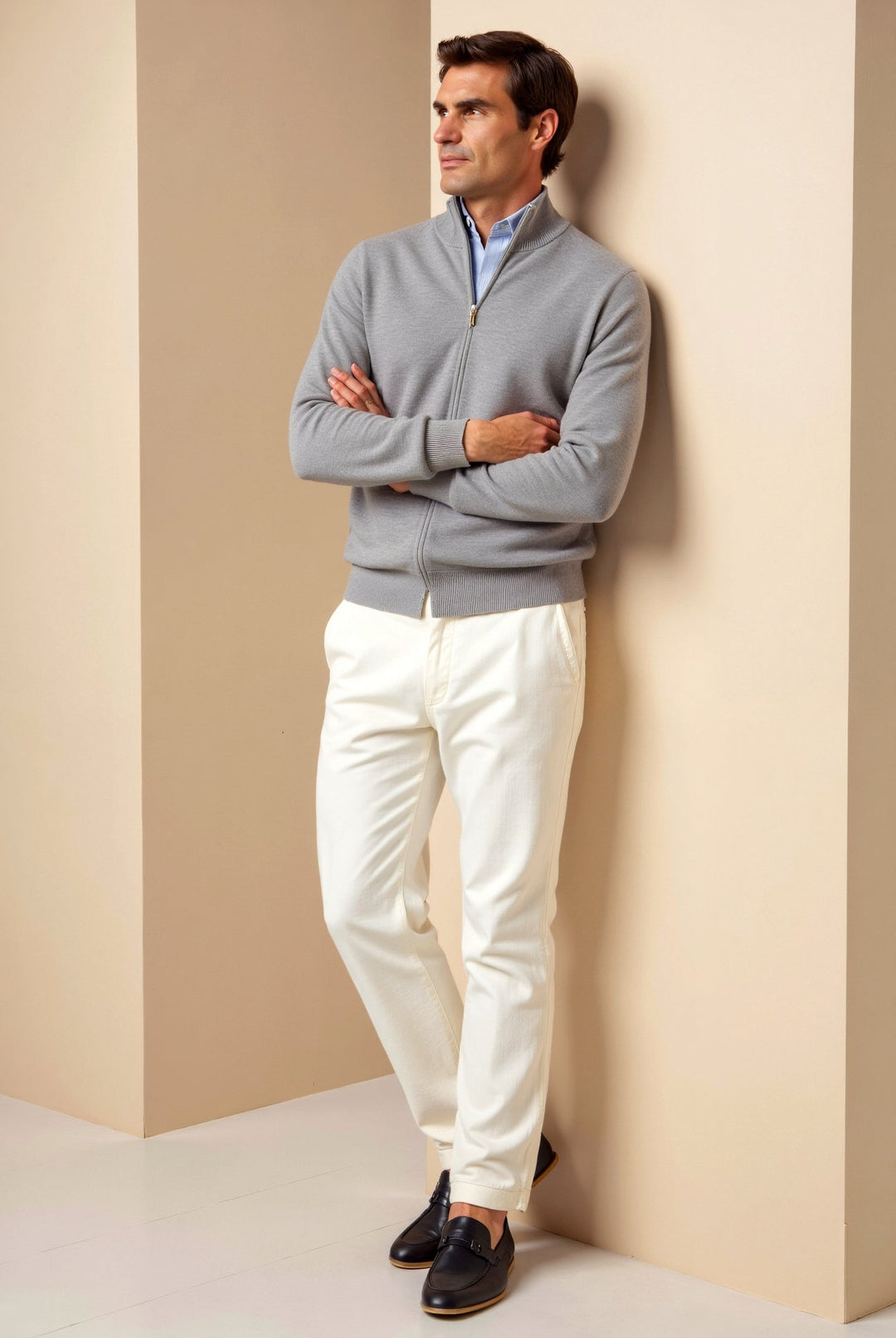 Ethan | Sleek Lightweight Zip-Up Jacket 1