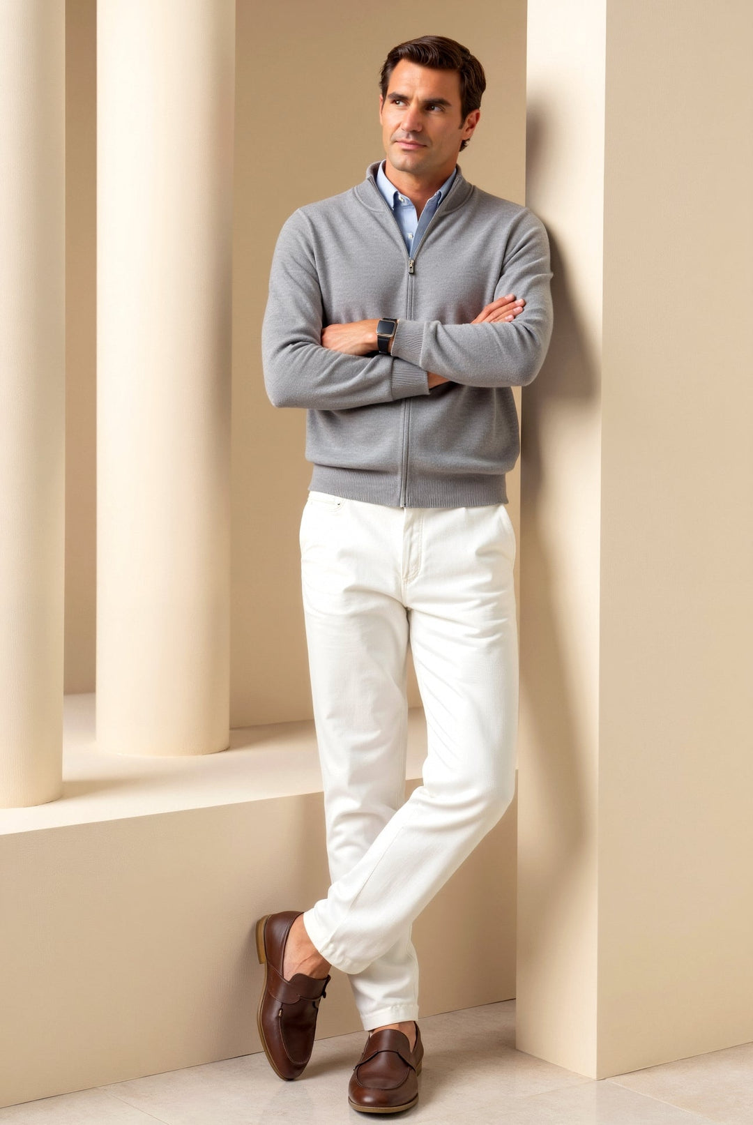 Ethan | Sleek Lightweight Zip-Up Jacket 3