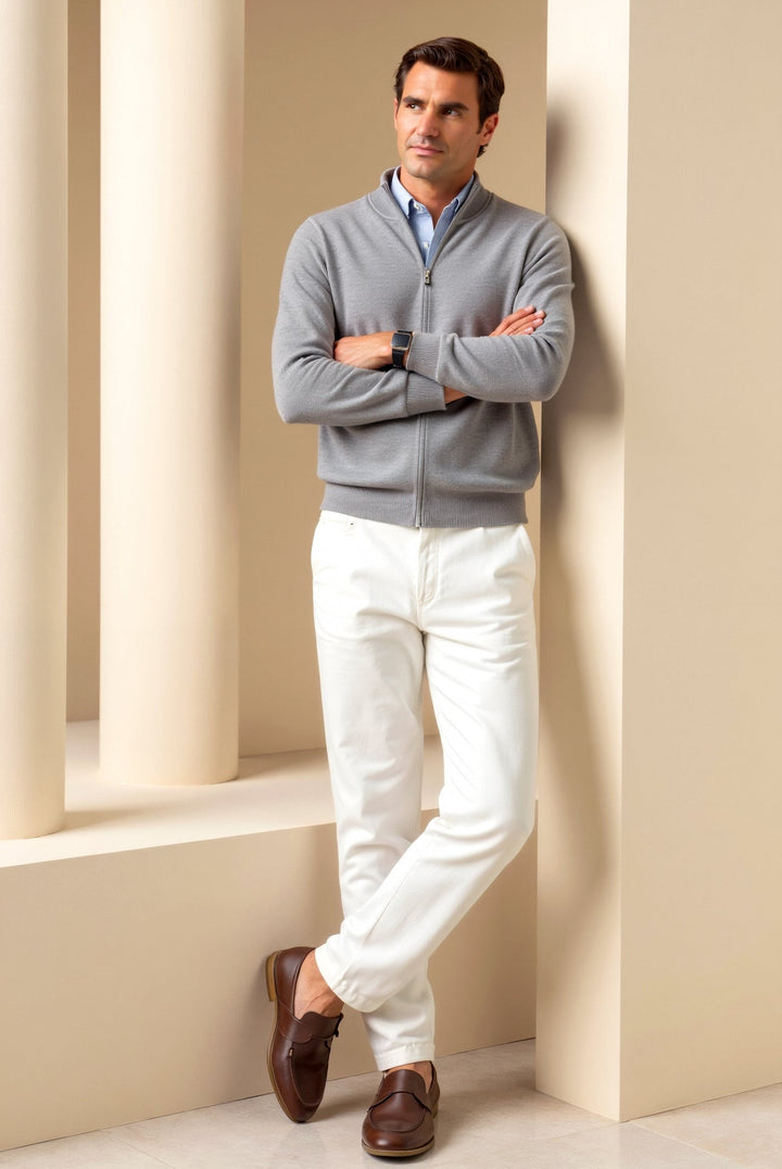 Ethan | Sleek Lightweight Zip-Up Jacket 3