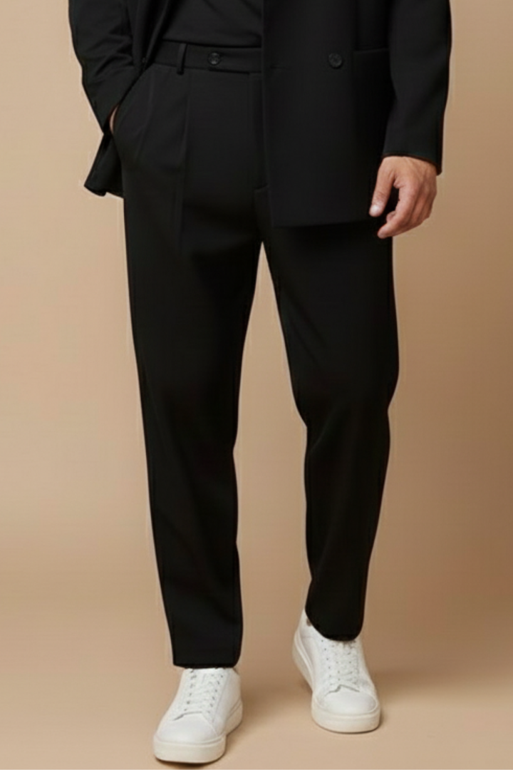 Ethan | Stylish Slim Fit Black Suit for Men 3