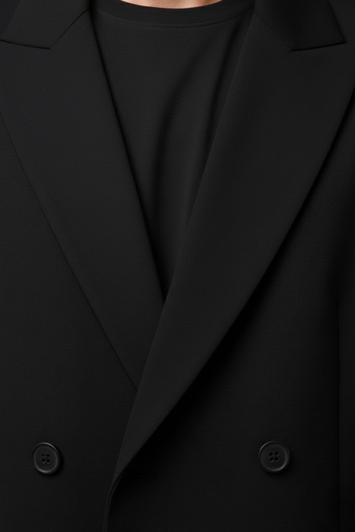 Ethan | Stylish Slim Fit Black Suit for Men 4