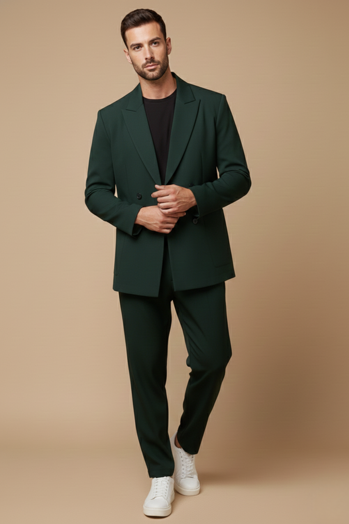 Ethan | Stylish Slim Fit Black Suit for Men 5