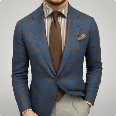 Ethan | Stylish Slim Fit Men's Blazer Jacket 0