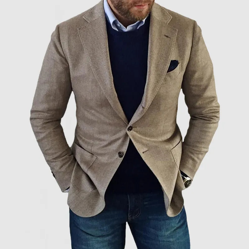 Ethan | Stylish Tailored Men's Blazer Jacket for All-Season Wear 1