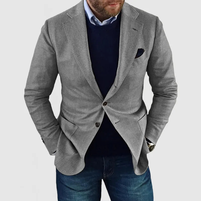 Ethan | Stylish Tailored Men's Blazer Jacket for All-Season Wear 3