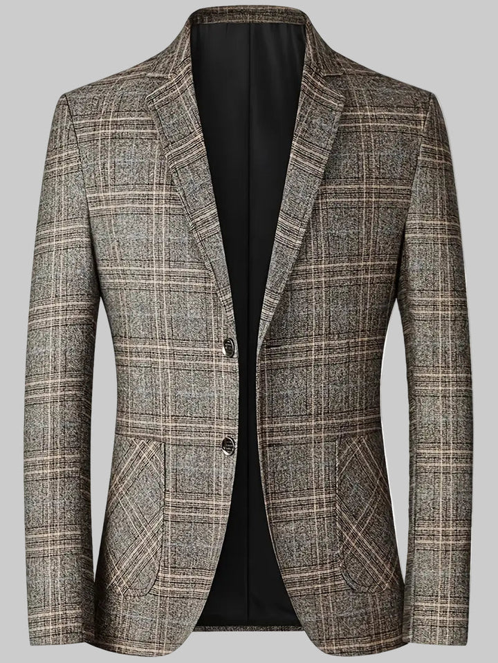 Ethan | Tailored Heritage Checked Mens Blazer Jacket 0