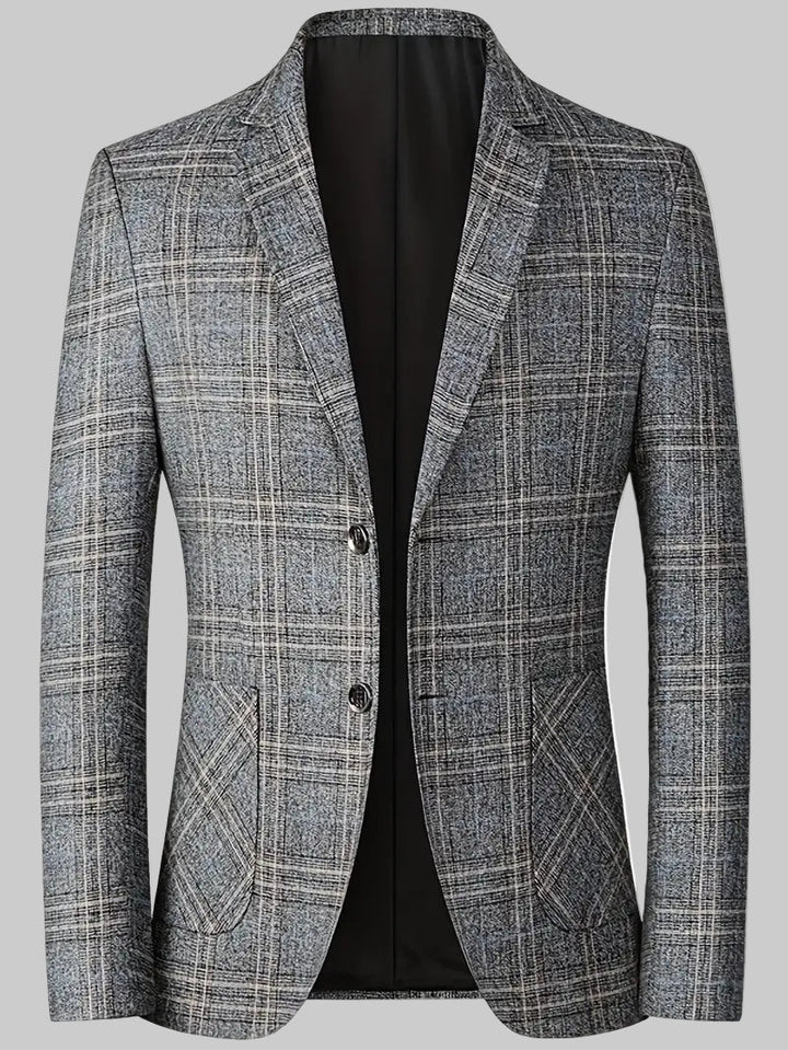 Ethan | Tailored Heritage Checked Mens Blazer Jacket 4