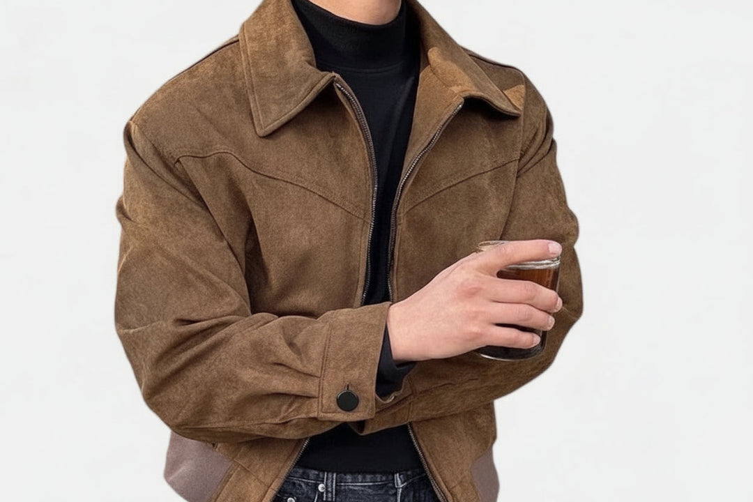 Ethan | Vintage Casual Zip Jacket for Men 0