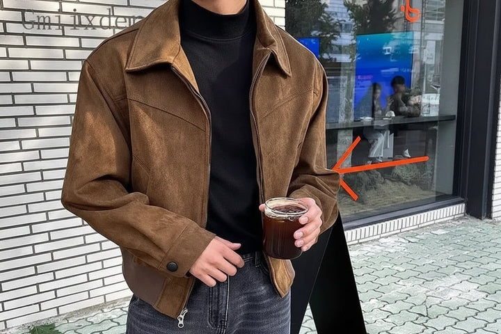 Ethan | Vintage Casual Zip Jacket for Men 1