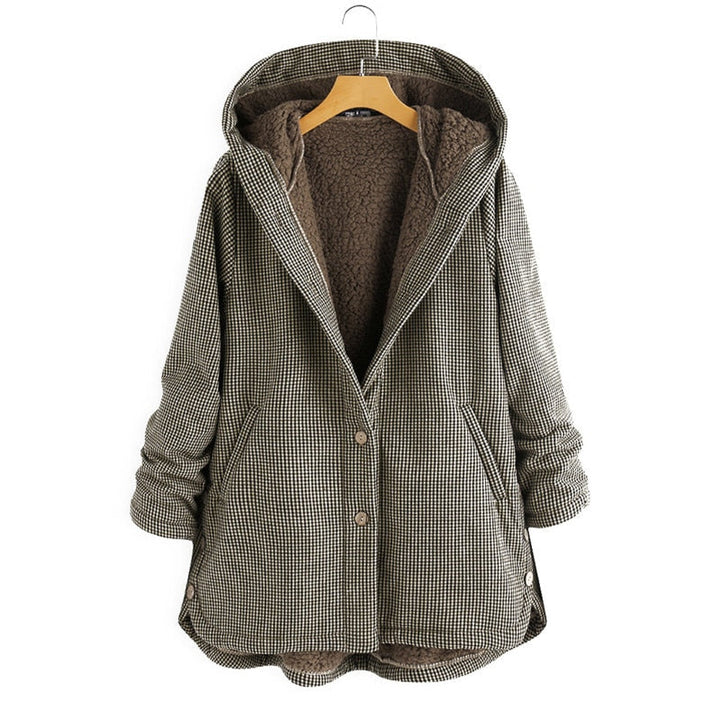 Helma Elegant and Comfortable Hooded Jacket for Women – Autumn Style