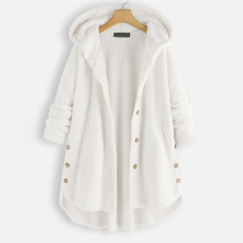 Franca Reversible Hooded Fleece Jacket – Warm and Comfortable Autumn Outerwear
