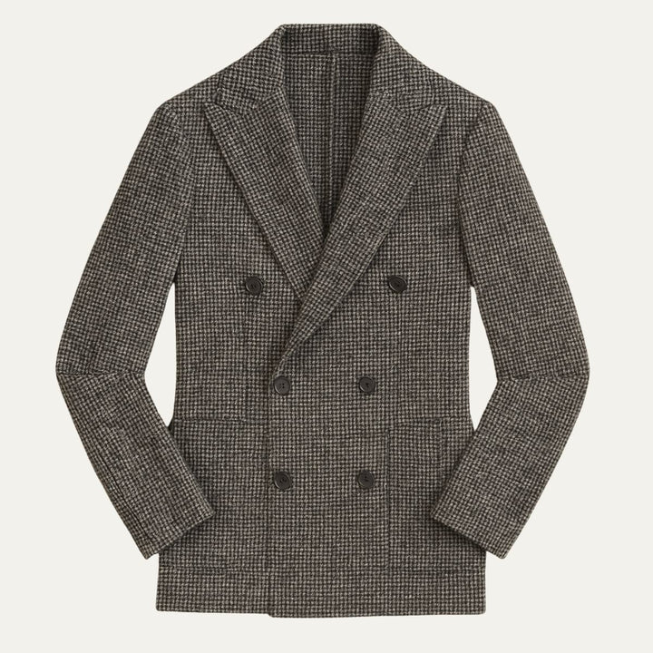 Julian | Stylish Double-Breasted Checked Blazer 1