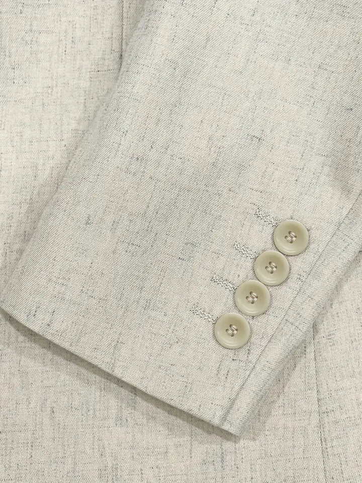 Liam | Lightweight Slim Fit Linen Suit for Men 1