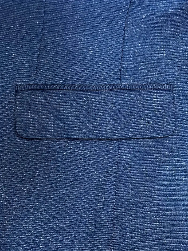 Liam | Lightweight Slim Fit Linen Suit for Men 6