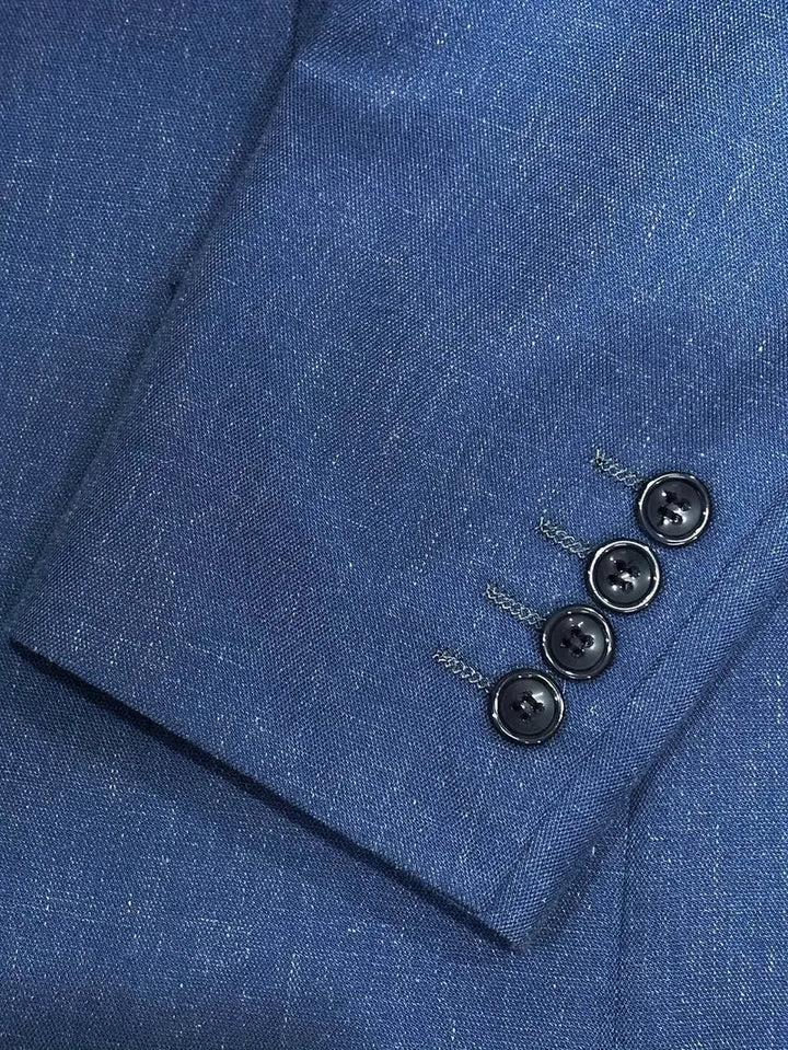 Liam | Lightweight Slim Fit Linen Suit for Men 7