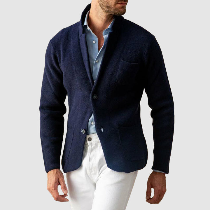 Liam | Stylish Soft Knit Men's Blazer Jacket for Autumn/Winter 1