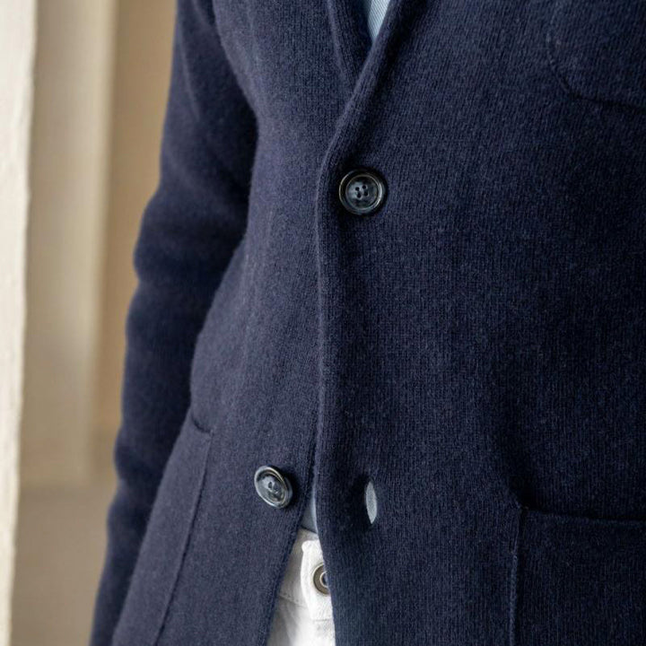 Liam | Stylish Soft Knit Men's Blazer Jacket for Autumn/Winter 5