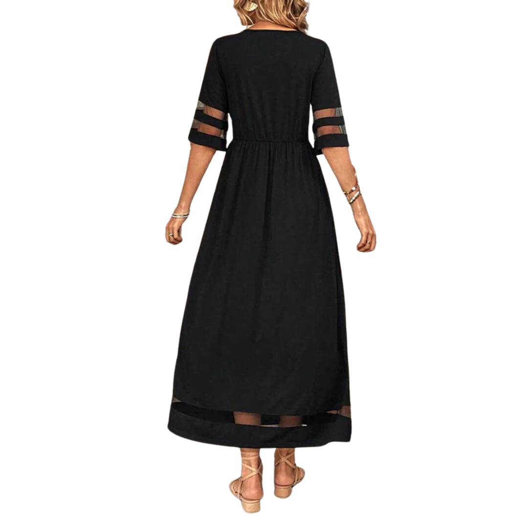 Flora Comfortable Casual Maxi Dress for Summer and Autumn