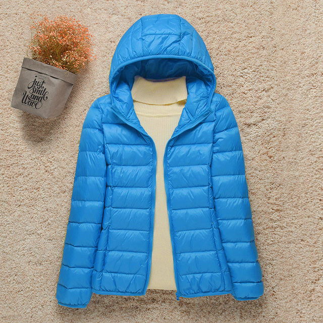 Lily Ultra-Light Quilted Jacket for Autumn with Warmth, Wind & Waterproof Protection