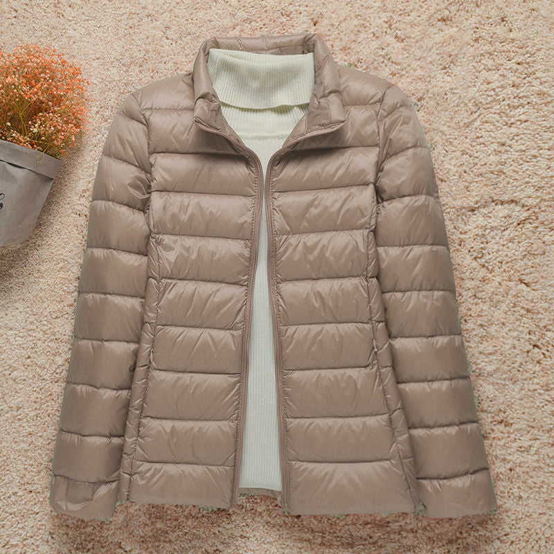 Lily Ultra-Light Quilted Jacket for Autumn with Warmth, Wind & Waterproof Protection