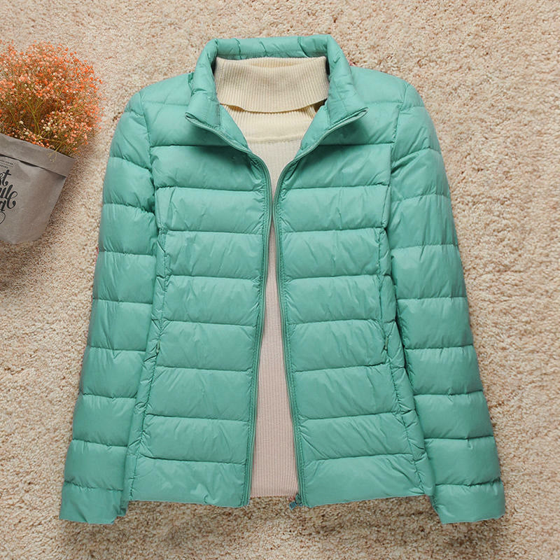 Lily Ultra-Light Quilted Jacket for Autumn with Warmth, Wind & Waterproof Protection