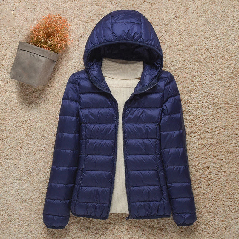 Lily Ultra-Light Quilted Jacket for Autumn with Warmth, Wind & Waterproof Protection