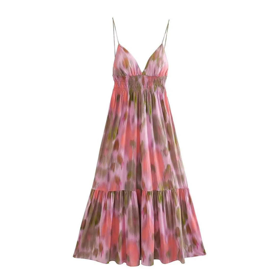 Luna Stylish Lightweight Summer Maxi Dress for Comfortable Everyday Wear
