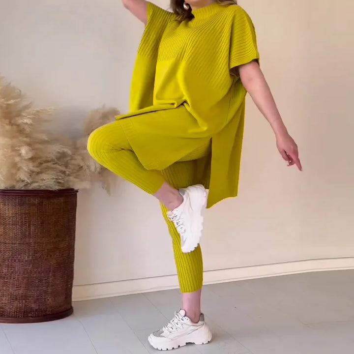 Ciara Two-Piece Soft Knit Set Fall Autumn Winter Knitwear