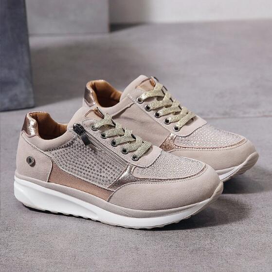 Mirjam Orthopedic Sneakers with Zipper – Comfortable, Stylish Footwear for Autumn and Summer