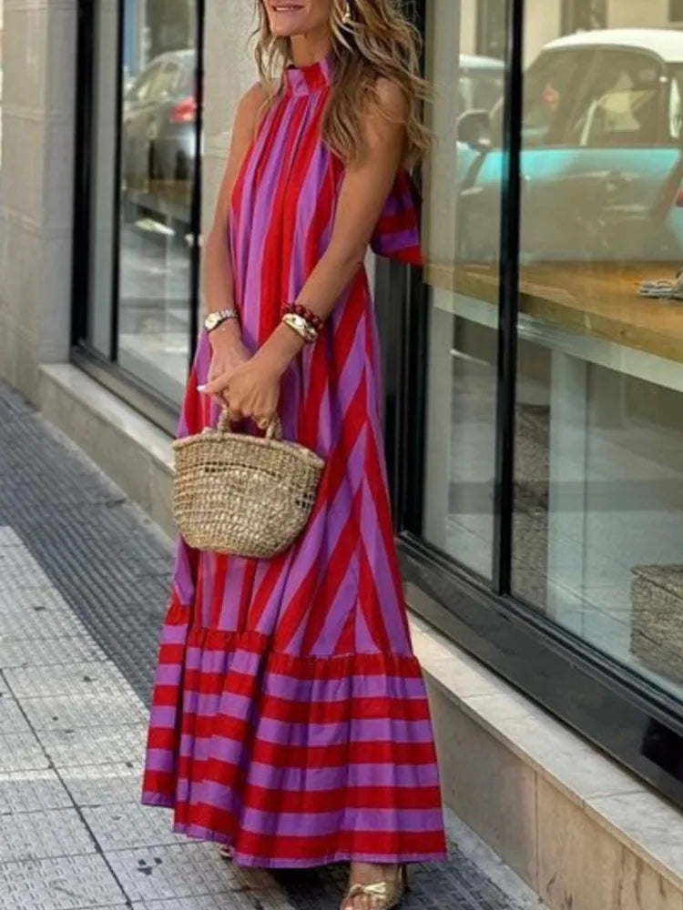 Elodie Stylish Summer Maxi Dress – Lightweight, Elegant, and Breathable for Summer