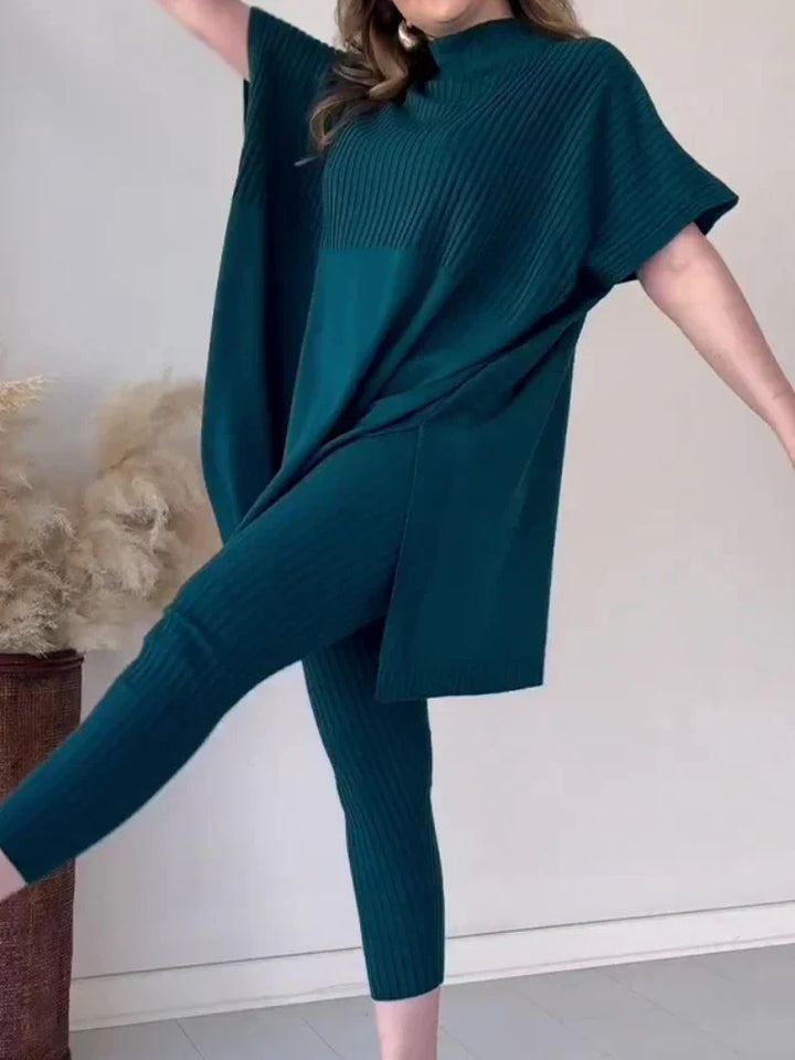 Ciara Two-Piece Soft Knit Set Fall Autumn Winter Knitwear