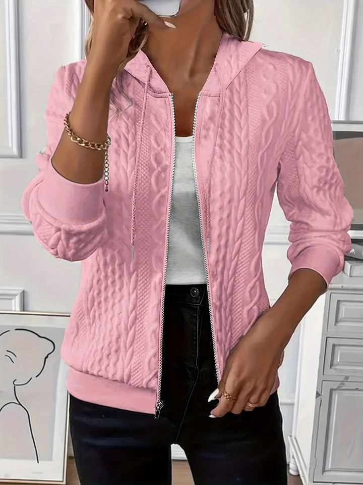 Lena Zip Hoodie with Zipper – Comfortable Stylish Autumn Hoodie