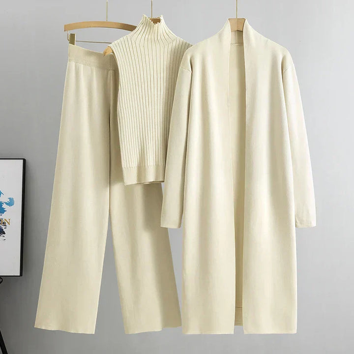 Elle Elegant Antonietta 3-Piece Classic Set with Timeless Style for Autumn