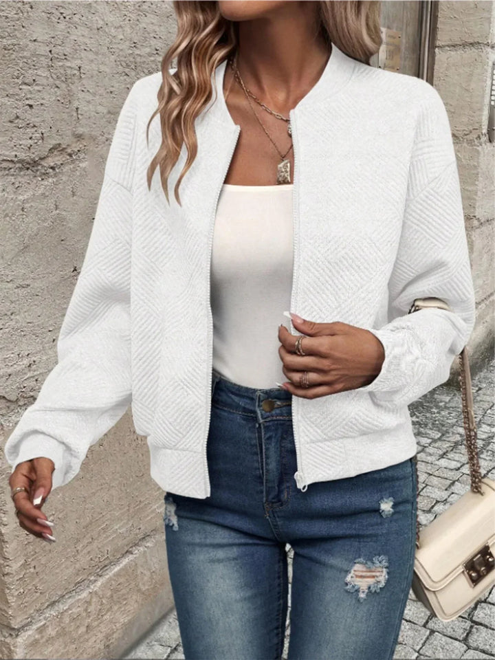 Marika Long Sleeve Knitted Cardigan for Autumn Comfort and Elegance