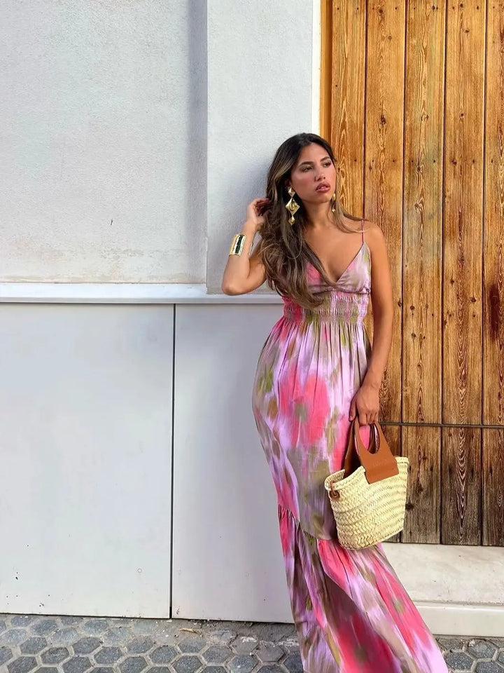 Luna Stylish Lightweight Summer Maxi Dress for Comfortable Everyday Wear
