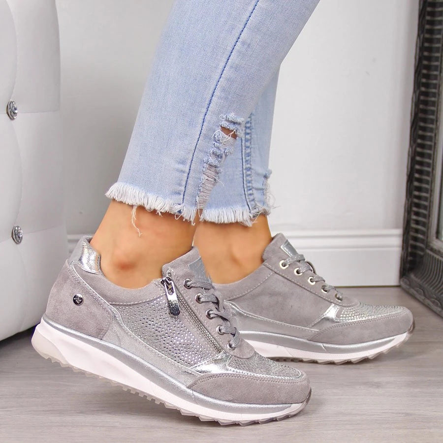 Mirjam Orthopedic Sneakers with Zipper – Comfortable, Stylish Footwear for Autumn and Summer
