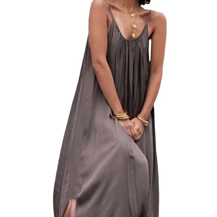 Celeste Loose-Fit Maxi Dress for Summer and Autumn – Stylish, Comfortable, Lightweight