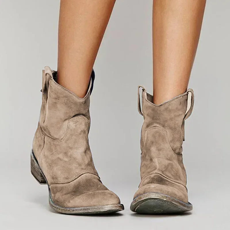 Destiny Stylish Cowboy Boots with Timeless Style and Comfort for Autumn