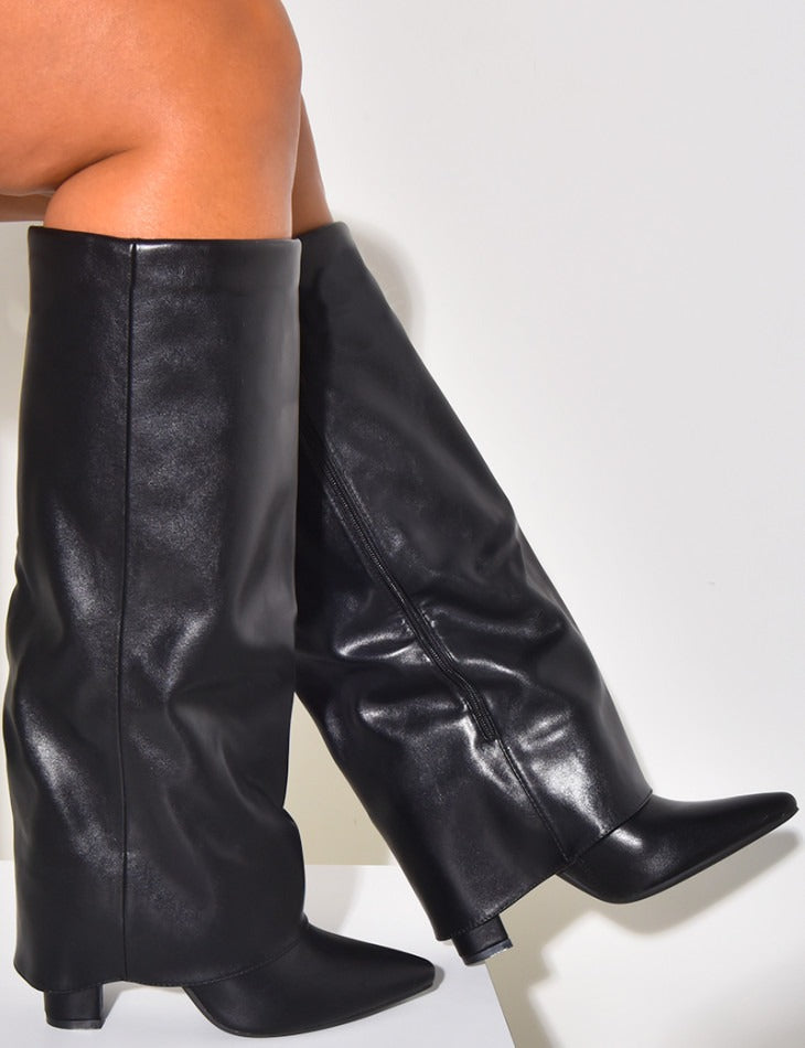 ELLA LEATHER BOOTS