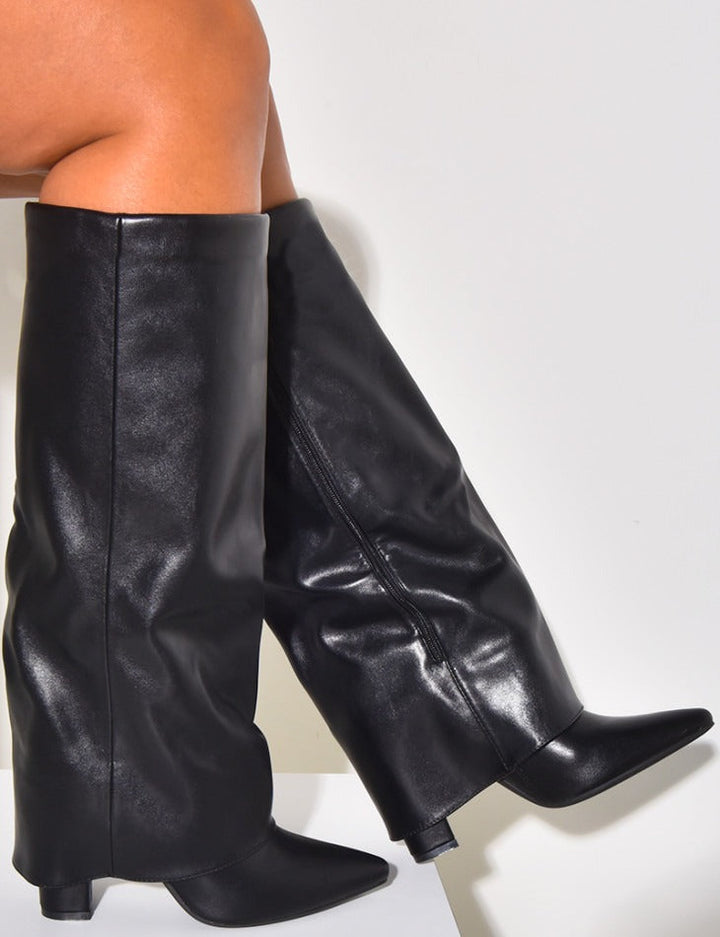 ELLA LEATHER BOOTS