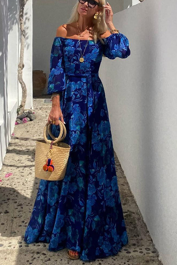 Calista Stylish Summer Off-Shoulder Dress with Breezy Fit