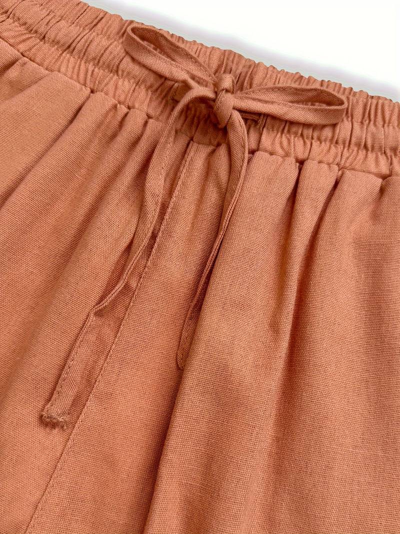 Tina Relaxed Linen Pants Breathable Comfort Lightweight Summer & Autumn